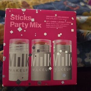Brand New Milk Makeup Sticks Party Mix Set For Cheeks & Lips